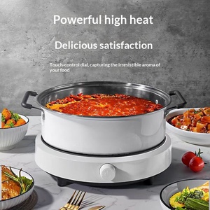 Table de cuisson à induction ronde mini populaire 3500W 110V (norme US) – Plaque de cuisson électrique portable haute puissance pour la maison - Product Image 2