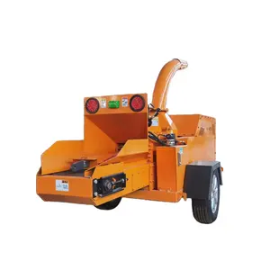 Forestry Machinery Sawdust Mobile Stump Grinder Wood Chipper