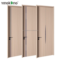 Porte battante WPC haute résistance, durable, pour usage intérieur (chambre), meilleure alternative au MDF, vente en gros directe usine, entretien facile