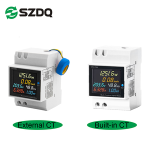 Szdq D52-2066 kỹ thuật số tần số năng lượng mét 6in1 AC Màn hình 110V 220V 380V 100A một pha <span class=keywords><strong>LCD</strong></span> (kWh/Volt/Amp) mét 0.1 - Product Image 5
