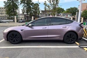 <span class=keywords><strong>Film</strong></span> de changement de couleur de voiture PET haut de gamme (rouleau rose nuage violet 1.52x16m) peinture protection anti-rayures Protection UV/IR 7.5mil d'épaisseur - Product Image 5