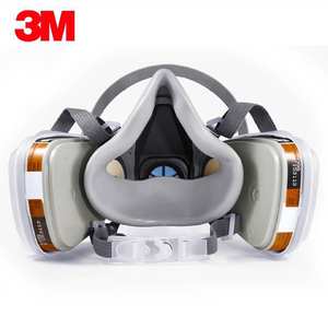 <span class=keywords><strong>Masque</strong></span> à gaz en caoutchouc pour protection contre le chlore, protection respiratoire de laboratoire, anti-gaz organique, peinture en aérosol, odeur <span class=keywords><strong>chimique</strong></span> - Product Image 4