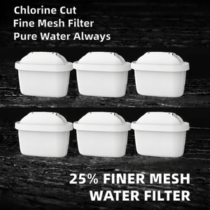 25% tốt hơn lưới lọc nước bình Cartridge mới than hoạt tính Micro ngọc trai hiệu quả trong việc giảm clo và tạp chất - Product Image 2