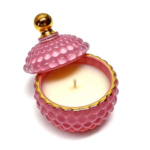 FENGJUN – Pot en verre pour bougie, base large et stable, fond épais, récipient vide pour grande bougie en cire, utilisation sûre, décoration - Product Image 4