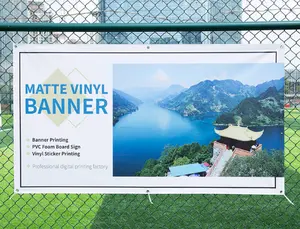 Di grandi dimensioni Appeso Street vinyl Banner,pvc recinzione Del Vinile Banner, Stampabile Outdoor Hanging Banner