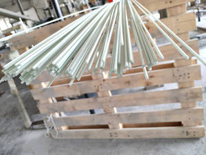 Круглые стержни из стекловолокна GRP/FRP-небьющиеся гибкие стойки, естественного цвета из стекловолокна для сельского хозяйства и маркировки - Product Image 3