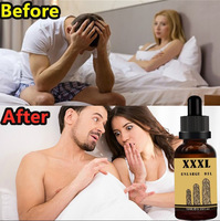 Accélération de la circulation sanguine, amélioration de la vitalité et prolongation du temps, soin de massage doux pour la zone intime masculine, huile essentielle XXXL