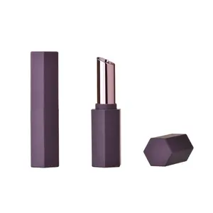 Custodia vuota per rossetto con tubo per rossetto rotondo magnetico con contenitore per balsamo per labbra con logo privato