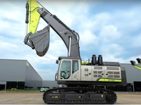 Ekskavator Crawler Hidrolik 76.5 Ton Medium ZE750G Pro Alat Penggali Tugas Berat dengan Bucket 5.1m³ untuk Konstruksi Pemindahan Tanah