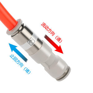 Conector Neumático de Válvula Unidireccional SPU6 SPU8, Válvula de Retención SPU10, Válvula Unidireccional Recta, Válvula de Curva Unidireccional SPV6 SPV8, Piezas - Product Image 4