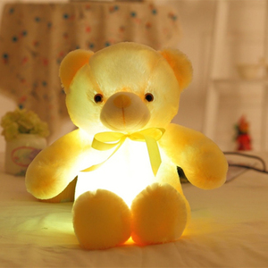 Osos de Peluche con Luz LED al por Mayor, Muñecos de Peluche para Regalos Infantiles y Decoración del Hogar, Pilas No Incluidas - Product Image 2