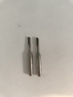 Alat pemotong berlian CNC chamfer 2 arah pemotong penggilingan kombinasi PCD Gloss tinggi untuk PC tembaga akrilik dengan dukungan OEM ODM