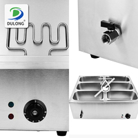 Chauffe-Plats Professionnel 6 Bacs pour Buffet – Bain-Marie Électrique de Table pour Hôtels et Restaurants – Nouveauté Très Demandée