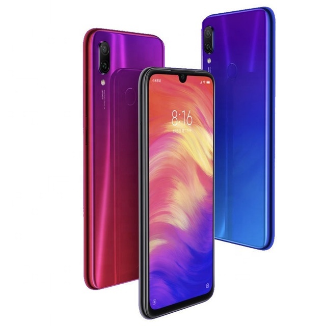 For Redmi Note 7 Best Selling Dual Sim Original Unlocked Bar Touchscreen 4G Cheap Mobile Cell Phone Android Smartphone