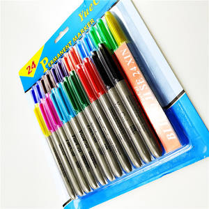 Juego de Marcadores Permanentes OEM de 12/24 Colores, Estilo Oficina, en Blister - Product Image 1