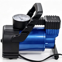 12V Tire Inflator Portable Metal for Car Motorcycle Truck 150psi Pressure Monitor Emergency Use