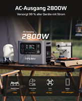 Générateur solaire 24v 300ah Batterie Lifepo4 Système de batterie solaire portable 2800w Station d'alimentation extérieure