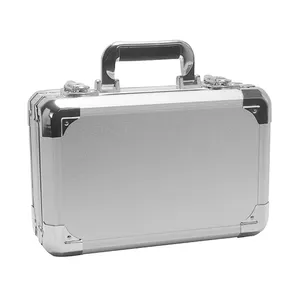 Aluminum Alloy Tool Case Portable Outdoor Suitcase Vehicle Kit Box Gift Safety Equipment Instrument Case