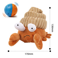 YUHAN Bestseller Hundespielzeug: Plüsch-Vibrationsball mit automatischer Aufladung im Cartoon-Design für Hunde
