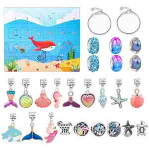 Luxury Trendy Stainless Steel Beaded Bracelet for Women Rose Gold Silver Custom Pendant Fashion Jewelry Christmas <b>Blind</b> Box Gift - Product Image 3