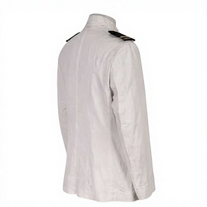 Uniforme d'extérieur américain de reproduction, blanc, 100 % coton, tunique et veste de combat pour hommes, 1941-1947 - Product Image 4