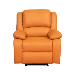 现代设计沙发经典豪华家具真皮客厅家居单躺椅沙发椅