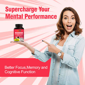 Cápsulas de Colágeno Marino con Complejo de Hongos OEM ODM, Cápsulas con Mezcla de Hongos y Extracto de Cordyceps que Favorecen la Claridad Mental - Product Image 5