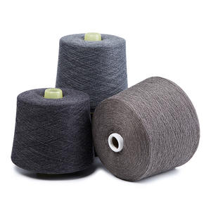 Precio de fábrica 100% poliéster teñido Color Spinning Melange CT5050 anillo mezclado hilado mopa tejido hilo para tejer Calcetines - Product Image 4