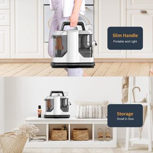 Portable Handheld <strong>Mini</strong> Sofa Fabric Plastic Water Tank Wet and Dry <strong>Carpet</strong> Steam Vacuum <strong>Cleaner</strong> - Product Image 6