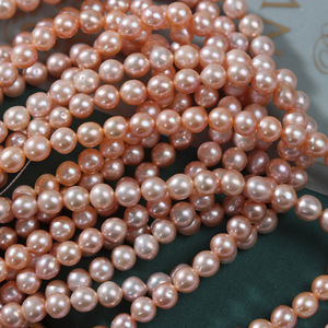 Ostriche Akoya all'Ingrosso con Perle Rotonde da 5,5-6mm, Perle Arancioni, Rosa e Bianche per Creazione di Gioielli - Product Image 4