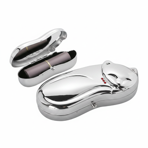 Porta rossetto a forma di gatto 27x95 mm, custodia in metallo per cosmetici, porta rossetto - Product Image 2