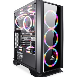 2021 Latest Tower ATX Case Desktop Gabinete Gamer Gaming PC Cabinet Aluminum Itx Computer Case Cabinet
