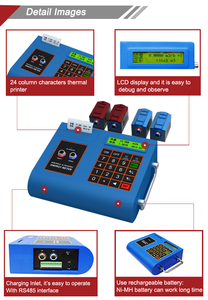Débitmètre ultrasonique portable numérique intelligent haute précision à stabilité élevée avec fonction d'impression - Product Image 5