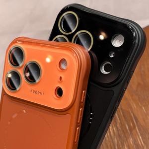 Fundas Magnéticas para Teléfono Móvil con Panel Trasero Mate AG de Moda para iPhone 17 12 13 14 15 16 Pro Max con Cubierta Protectora de Lente HD - Product Image 3