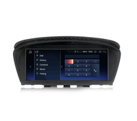 07-10 8,8 pouces Compatible BMW Série 5 (Système CCC) E60 E61 E63 E64 Unité de navigation Android IPS tout-en-un avec aide au recul sans fil