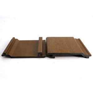 Revêtement mural en WPC co-extrudé, respectueux de l'environnement, résistant aux intempéries, fabricant de panneaux muraux en composite <span class=keywords><strong>bois</strong></span>-plastique pour l'<span class=keywords><strong>extérieur</strong></span> - Product Image 3