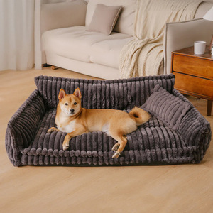 Nieuwe Huisdierbank Kat En Hondenbed Hele Seizoen Warm Pluche <span class=keywords><strong>Bed</strong></span> Afneembaar En Wasbaar Rooster Hondenmat Fabriek Directe Verkoop - Product Image 5