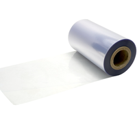 Vente en gros Film rétractable coulé en PVC haute clarté pour étiquettes à manchon rétractable et bouteilles en plastique