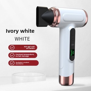 Secador de Pelo Inalámbrico Recargable con Alto Flujo de Aire para Viajes, Dormitorios y Uso en Movimiento, Diseño Ligero y Silencioso - Product Image 4
