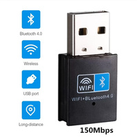 Adaptador Wifi inalámbrico de alta calidad 150M + BT WLAN USB WiFi adaptador receptor tarjeta de red transmisor para PC portátil