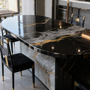 เคาน์เตอร์ควอทซ์สีดำแผ่นควอทซ์สีดำกาแล็กซี่ - Product Image 4