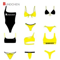 Badmode Productiebedrijf, Custom Hot Sexy Bikini Twee Stukken Badpak Voor Vrouwen
