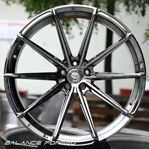 Rines de Aleación Forjados Personalizados, Ruedas Cóncavas Profundas, Gris Plateado Brillante, 5x112 5x120, Ruedas de <span class=keywords><strong>17</strong></span>-22 Pulgadas para BMW Porsche 911 Panamera - Product Image 2