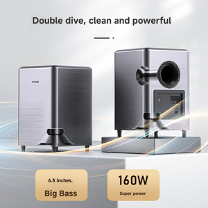 ระบบโฮมเธียเตอร์ 310W แท้ 5.2 แชนแนล พร้อมซับวูฟเฟอร์ไร้สายคู่ สำหรับทีวี รุ่น 069DB-M ระบบเสียงรอบทิศทาง 5.2 แท้ ระดับเรือธง 14 ไดรเวอร์ - Product Image 3