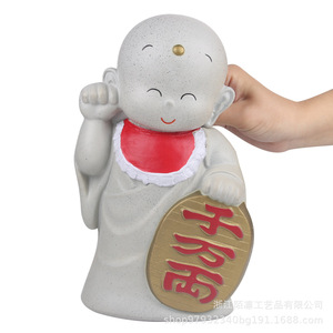 Figura Decorativa de Buda de Espuma de Poliuretano, Juguete Antiestrés de Rebote Lento, Tema Religioso - Product Image 1