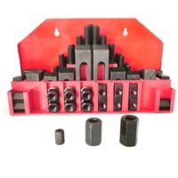 Kit de serrage avec support métallique 58 pièces acier M8 M10 M12 M14 M16 accessoires de fraiseuse CNC