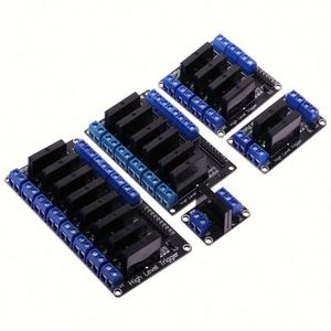 Módulo de Relé de Estado Sólido de 1, 2, 4, 6, 8 Canales, 5V, 12V, 24V CC, de Alto Nivel, SSR AVR DSP G3MB-202P, Relé de 250V 2 para <span class=keywords><strong>Arduino</strong></span>, Venta Directa de Fábrica - Product Image 5