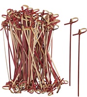 Brochettes jetables en bambou écologiques, résistantes à la chaleur, antiadhésives, soudées, faciles à nettoyer, plus de 12 pièces, Ecoware