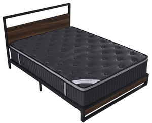 Matelas orthopédique Queen King Size pour hôtel, en gel, mousse à mémoire de forme, latex compressé, ressorts ensachés 5 zones - Product Image 3