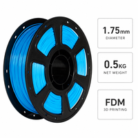 Filament d'imprimante 3D arc-en-ciel qui brille dans le noir, filament PLA lumineux, 1,75 mm, filament d'impression 3D compatible avec la plupart des imprimantes FDM, 1 kg (2,2 lb)